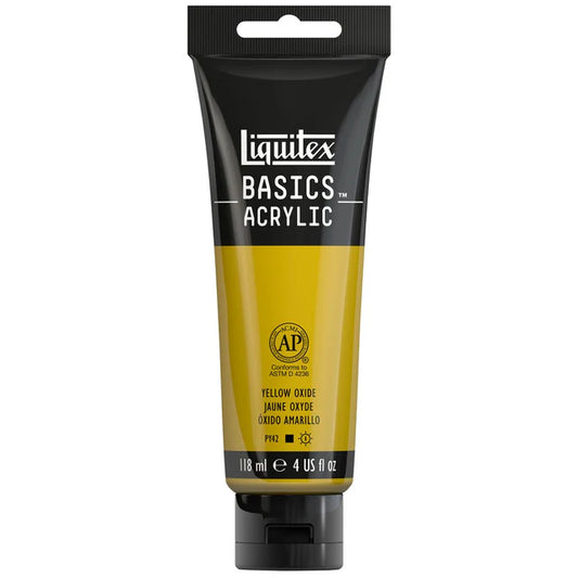 Liquitex Basics Acrylic 118ml - Yellow Oxide