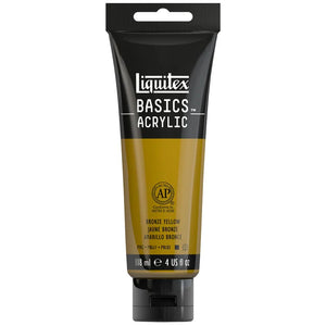 Liquitex Basics Acrylic 118ml - Bronze Yellow