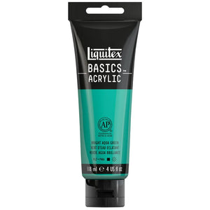 Liquitex Basics Acrylic 118ml - Bright Aqua Green