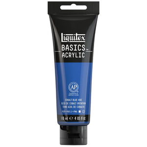 Liquitex Basics Acrylic 118ml - Cobalt Blue Hue