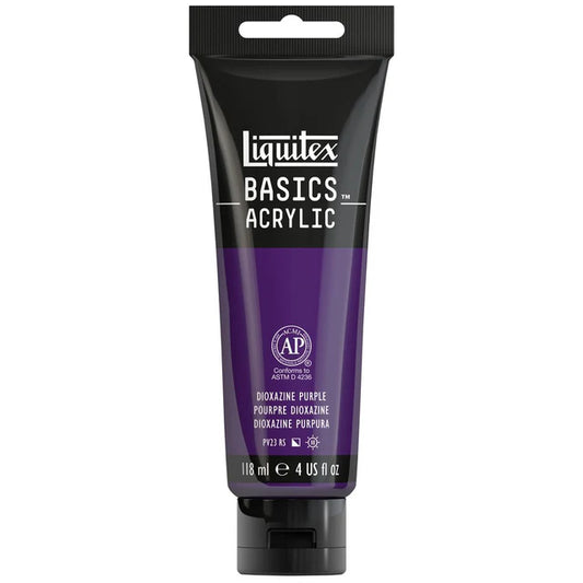 Liquitex Basics Acrylic 118ml - Dioxazine Purple