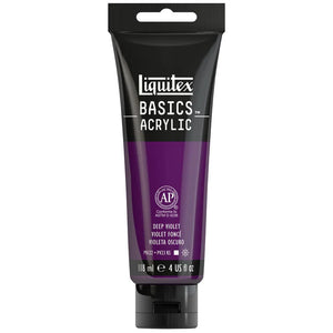 Liquitex Basics Acrylic 118ml - Deep Violet