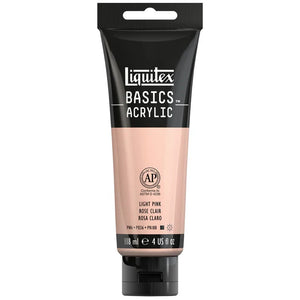 Liquitex Basics Acrylic 118ml - Light Portrait Pink