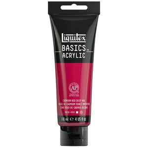 Liquitex Basics Acrylic 118ml - Cadmium Red Deep Hue