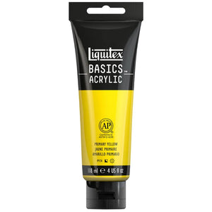 Liquitex Basics Acrylic 118ml - Primary Yellow