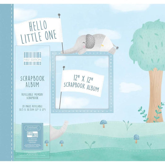 First Edition 12x12 Scrapbook Album - Baby Boy