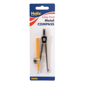 Helix Metal Compass and Pencil