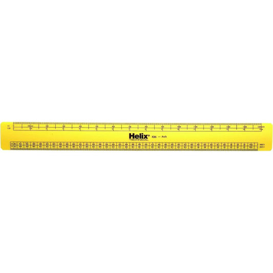 Helix 30cm Architects Scale Ruler