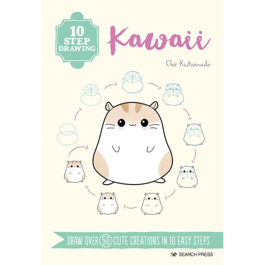 10 Step Drawing Kawaii Book