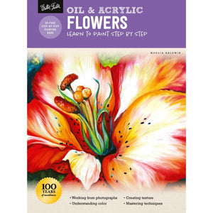 Drawing Oil & Acrylic: Flowers Book