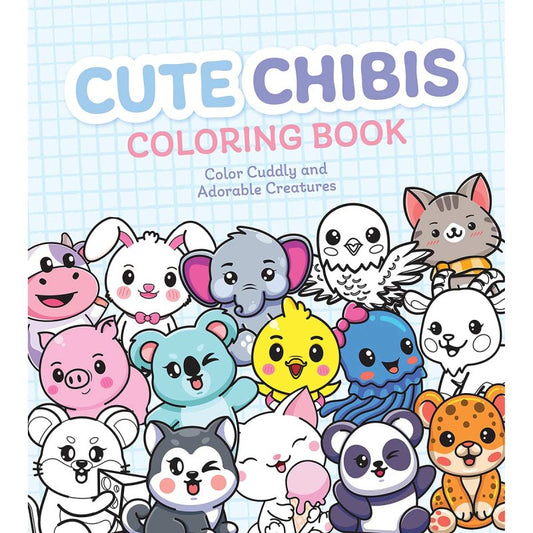 Cute Chibis Colouring Book