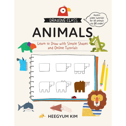 Drawing Class: Animals Book