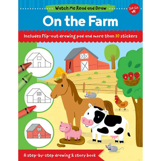 Watch Me Read & Draw Book: On the Farm