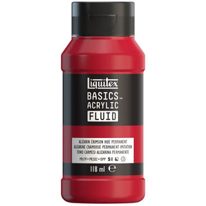 Liquitex Basics Acrylic Fluid Paint - Alizarin Crimson Hue Permanent