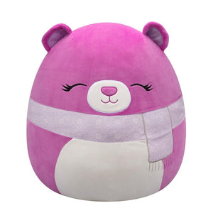 Squishmallows 20 Inch - Crisanta the Purple Bear with Scarf