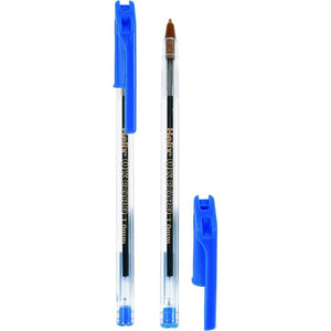 Helix Oxford Ballpoint Pens - Blue (Pack of 6)