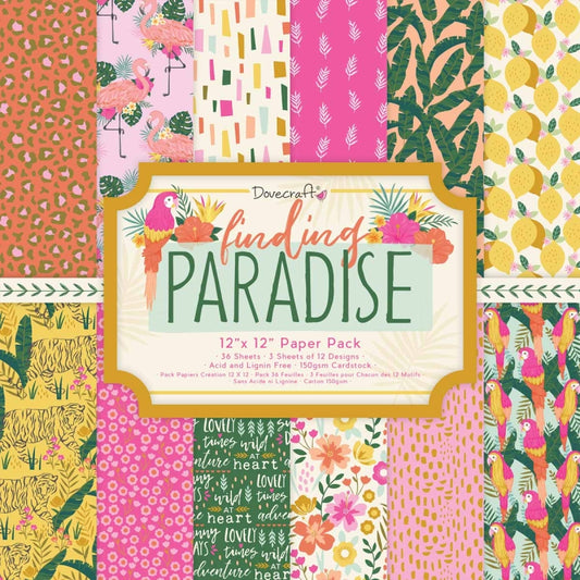 Dovecraft Finding Paradise 12x12 Paper Pack