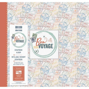 First Edition 12x12 Album - Bon Voyage Stamps