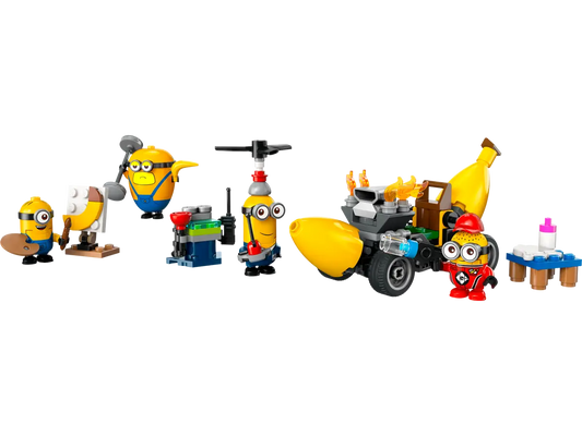 Lego Despicable Me 4 Minions and Banana Car