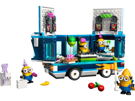 Lego Despicable Me 4 Minions Music Party Bus