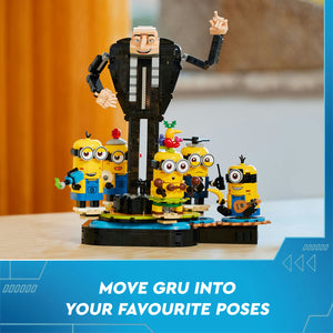 Lego Despicable Me 4 Brick-Built Gru and Minions