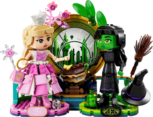 Lego Wicked - Elphaba & Glinda Figures