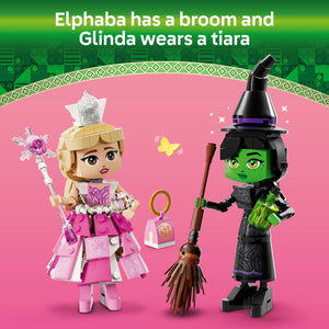 Lego Wicked - Elphaba & Glinda Figures