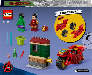 Lego Marvel: Iron Man with Bike and The Hulk