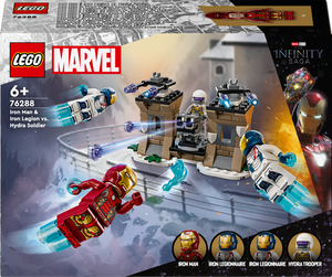 Lego Iron Man & Iron Legion vs. Hydra Soldier