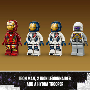 Lego Iron Man & Iron Legion vs. Hydra Soldier