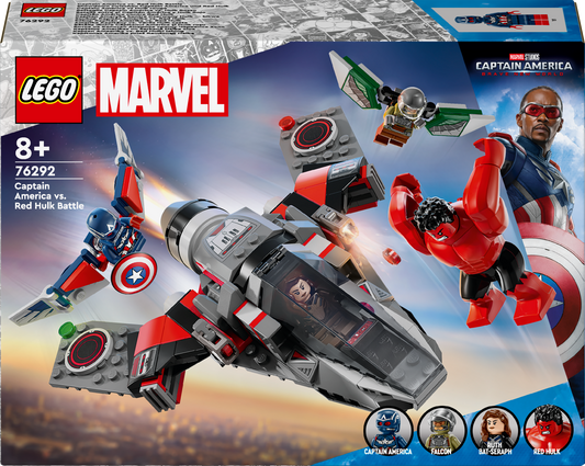 Lego Marvel Captain America vs. Red Hulk Battle