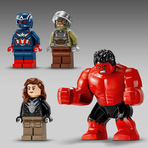 Lego Marvel Captain America vs. Red Hulk Battle