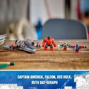 Lego Marvel Captain America vs. Red Hulk Battle