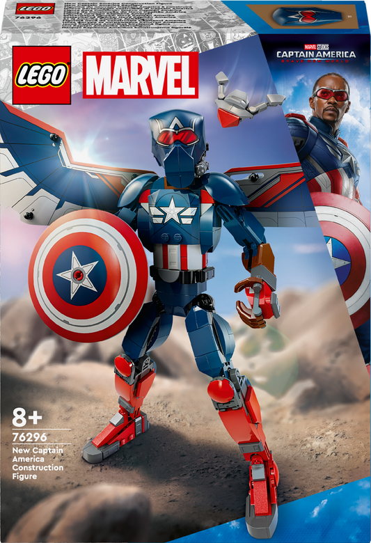 Lego Marvel New Captain America Construction Figure