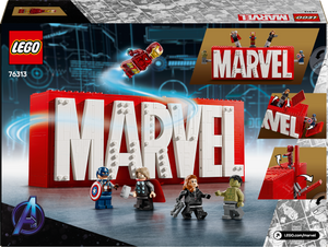 Lego MARVEL Logo & Minifigures