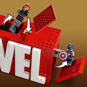 Lego MARVEL Logo & Minifigures