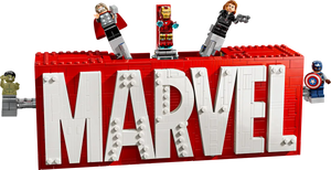 Lego MARVEL Logo & Minifigures