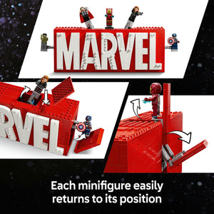 Lego MARVEL Logo & Minifigures