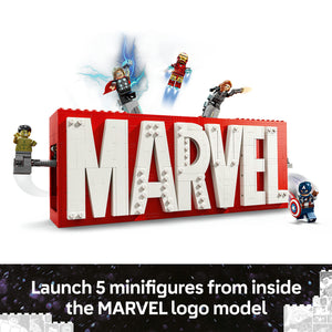 Lego MARVEL Logo & Minifigures