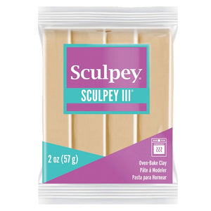 Sculpey III Oven Bake Clay 2oz Tan