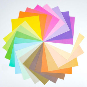 Dovecraft 12 x 12 Coloured Paper Pack - Pastel Edition