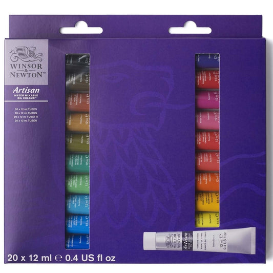 Winsor & Newton Artisan Water Mixable Oil Colour 20 x12ml