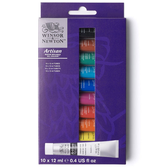 Wisnor & Newton Artisan Water Mixable Oil Colour Set 10x12ml