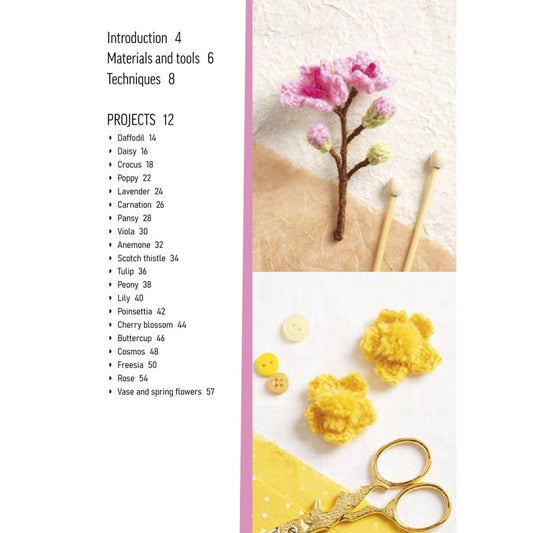 20 to Make: Flowers to Knit Book