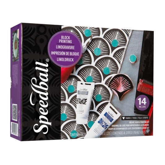 Speedball Fabric Block Printing Deluxe Kit