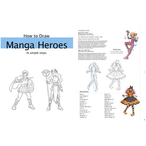 How to Draw: Manga Heroes Book