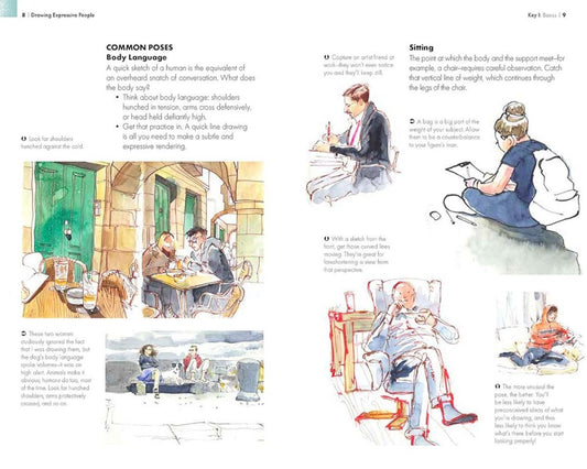 Urban Sketching Handbook: Drawing Expressive People