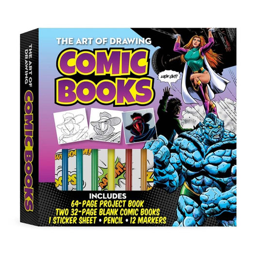 Art of Drawing Comic Books Drawing Kit  