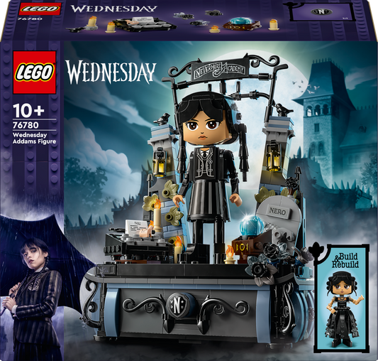 Lego Wednesday Addams Figure