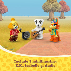 Lego Animal Crossing K.K.'s Concert at the Plaza